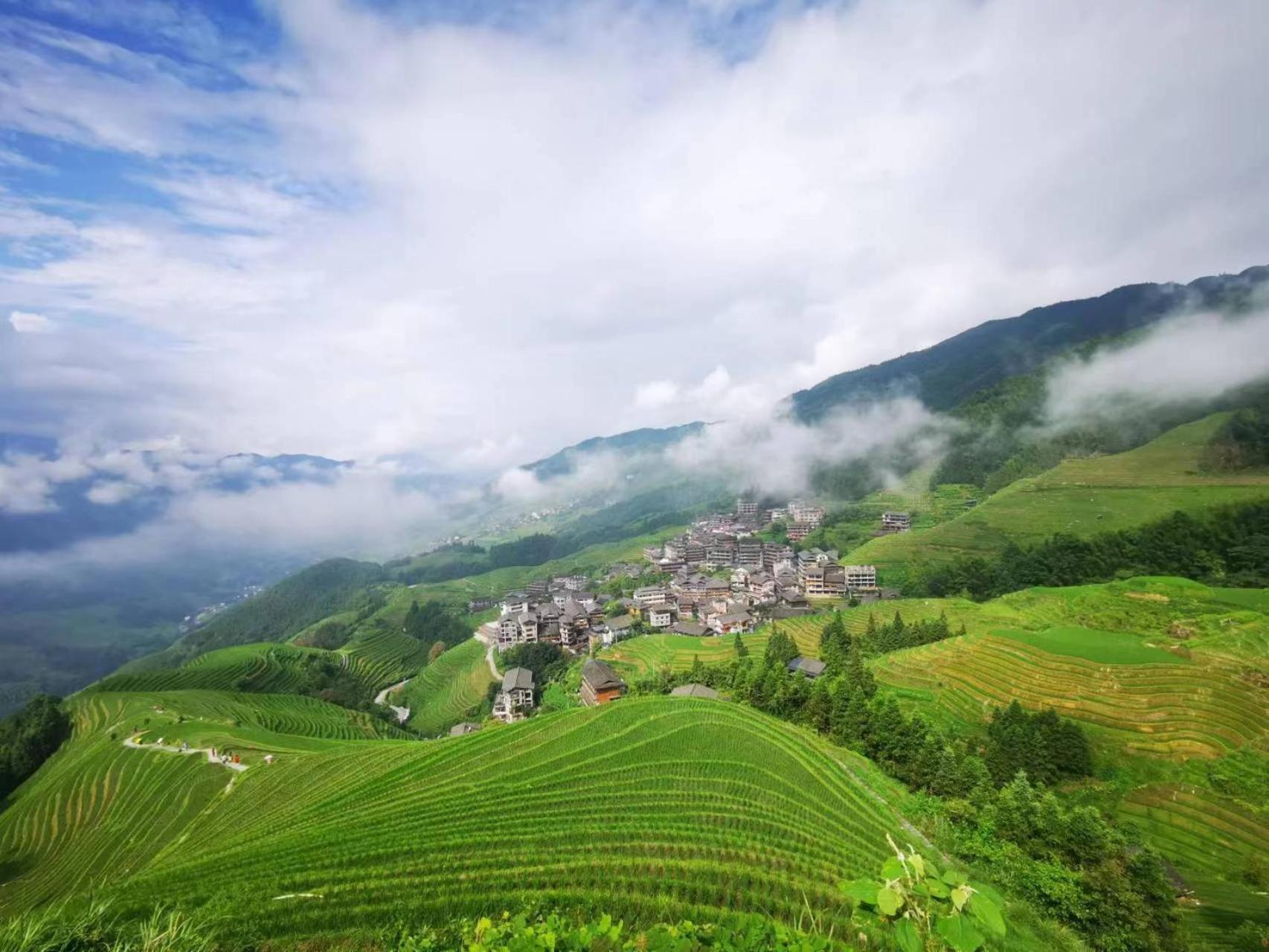 Long An Hotel Longsheng Buitenkant foto